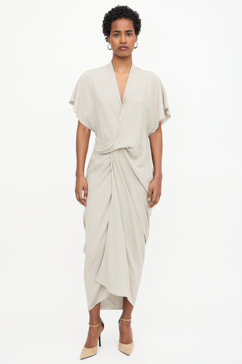 Rick Owens SS 2024 Wrap Dress
