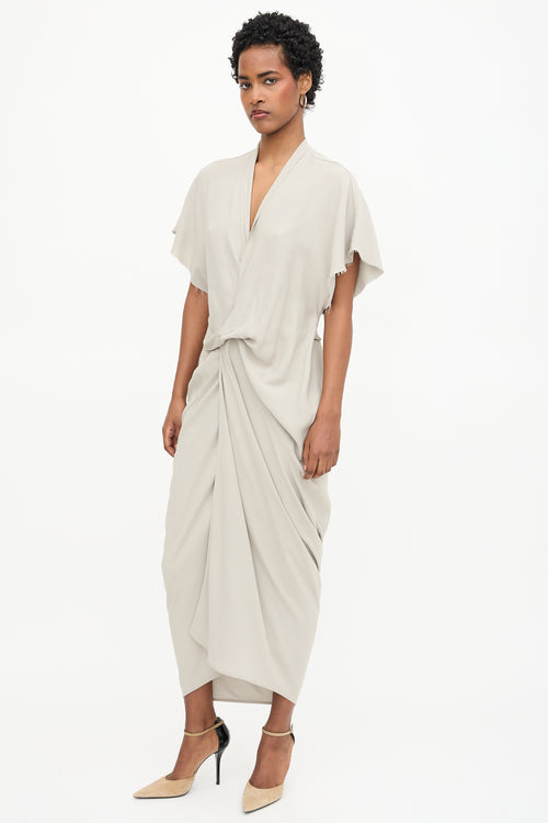 Rick Owens SS 2024 Wrap Dress