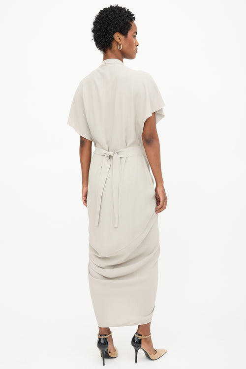 Rick Owens SS 2024 Wrap Dress
