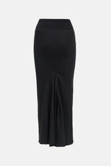 Rick Owens SS 2025 Satin Maxi Skirt