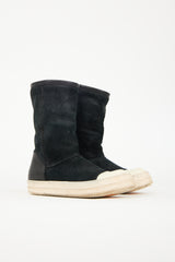 Rick Owens Shearling Creeper Boot