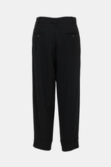 Rick Owens Wool Crepe Tapered Leg Trouser