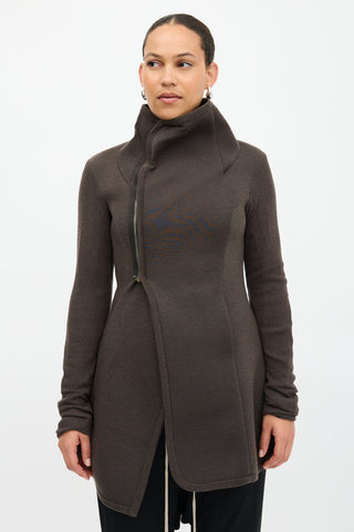 Rick Owens Lilies Neoprene Jacket