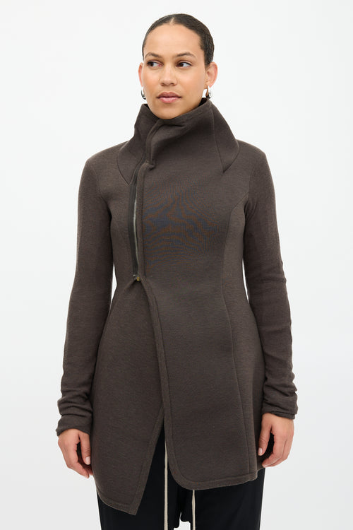 Rick Owens Lilies Neoprene Jacket