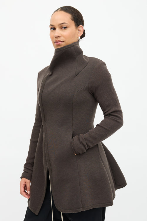 Rick Owens Lilies Neoprene Jacket