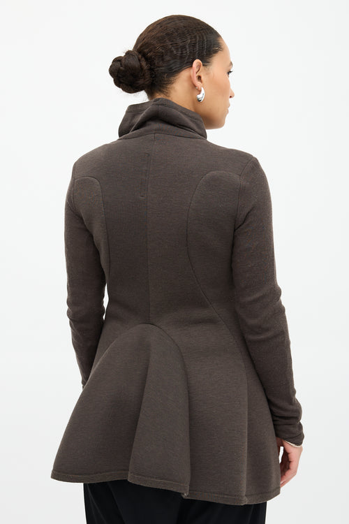 Rick Owens Lilies Neoprene Jacket