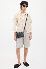 Rimowa Black Personal Clutch On Strap Bag