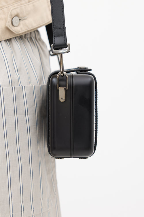 Rimowa Black Personal Clutch On Strap Bag