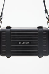 Rimowa Black Personal Clutch On Strap Bag