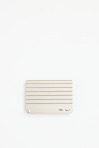 Rimowa Titanium Aluminum Card Holder