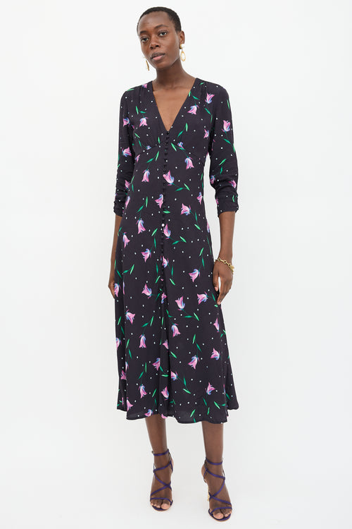 Rixo Floral Katie Dress