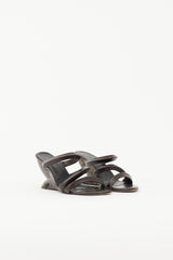 Clergerie Sculptural Wedge Sandal