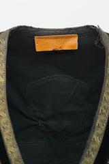 Roberto Cavalli 1970s Velour Patchwork Set