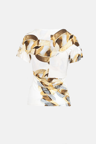 SS 2009 Chain Print Top
