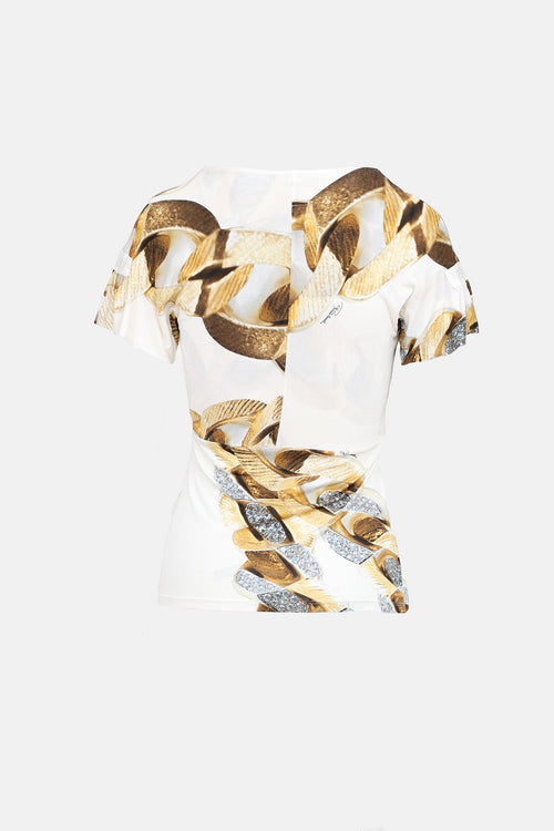 SS 2009 Chain Print Top
