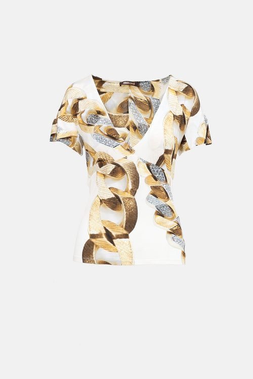 SS 2009 Chain Print Top