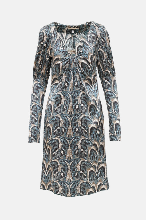 Class Silk Blend Midi Dress