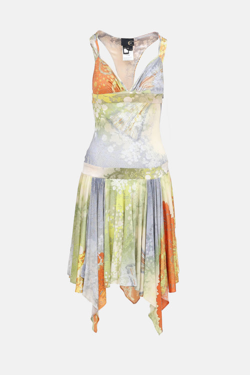 Just Cavalli C. 2000s Drop Waist Midi Dress