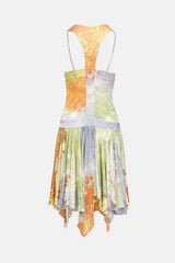 Just Cavalli C. 2000s Drop Waist Midi Dress