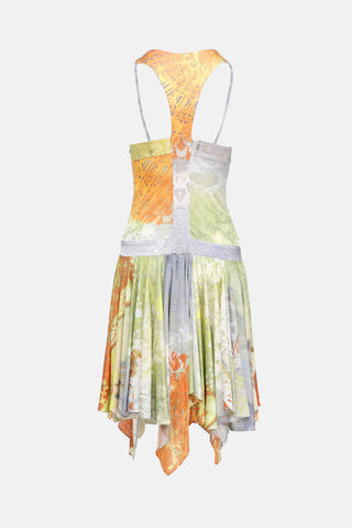 Just Cavalli C. 2000s Drop Waist Midi Dress