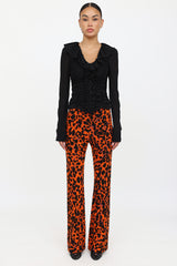 Just CavalliFW 2007 Ruched Longsleeve Top
