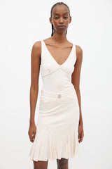 Roberto Cavalli Light Pink Camisole & Skirt Set