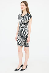 Roberto Cavalli Printed Midi Dress