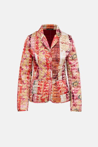 Patterned Quilted Jacket