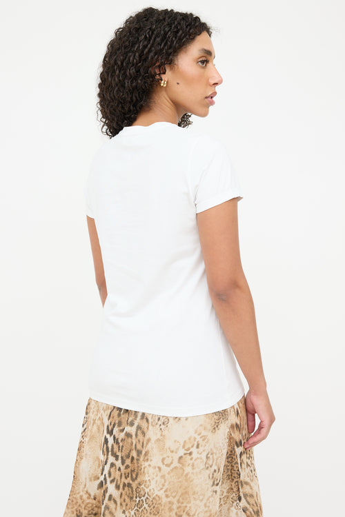 Patterned Logo T-Shirt