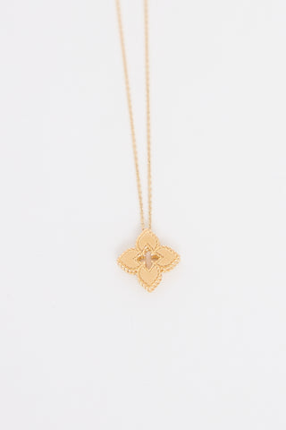 Fine Jewelry 18K Yellow Gold & Diamond Venetian Princess Necklace