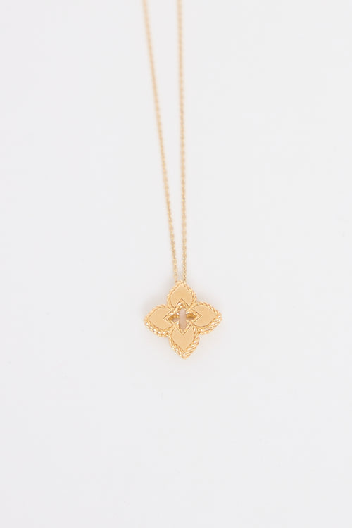 Fine Jewelry 18K Yellow Gold & Diamond Venetian Princess Necklace