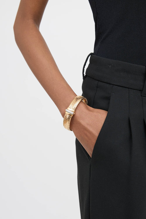 Roberto Coin 18K Rose Gold Woven Diamond Bracelet