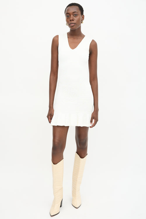 Roberto Cavalli Knit Jacquard Dress