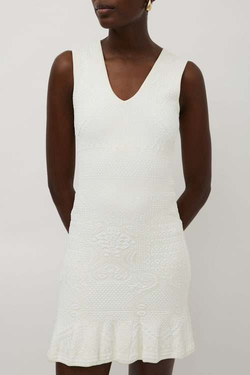 Roberto Cavalli Knit Jacquard Dress