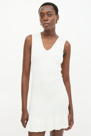 Roberto Cavalli Knit Jacquard Dress