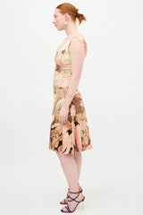Roberto Cavalli Silk Floral Dress