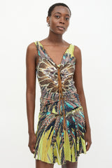 Roberto Cavalli Spring 2004 Silk Printed Top