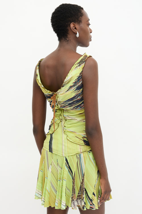 Roberto Cavalli Spring 2004 Silk Printed Top