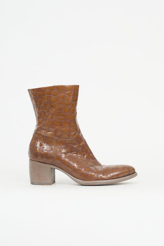 Rocco P. Embossed Patent Boot