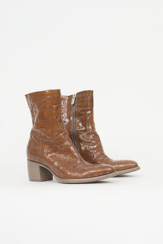 Rocco P. Embossed Patent Boot