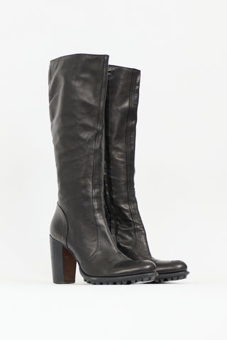 Rocco P. Leather Calf High Boot