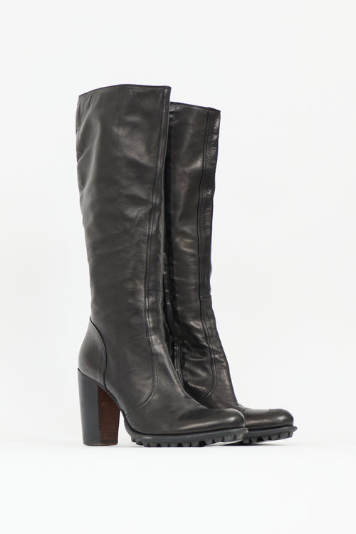Rocco P. Leather Calf High Boot