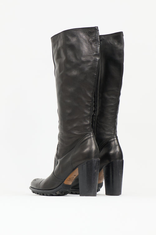 Rocco P. Leather Calf High Boot