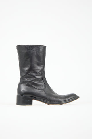 Rocco P. Leather Mid Calf Boot