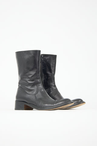 Rocco P. Leather Mid Calf Boot