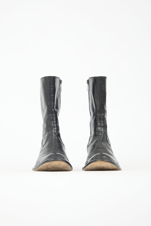 Rocco P. Leather Mid Calf Boot
