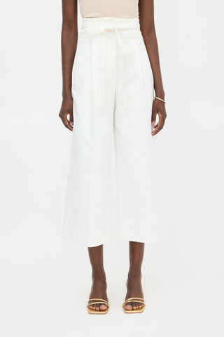 Pleated Wide Leg Trouser