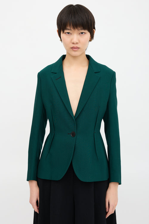 Rochas Wool & Silk Tailored Blazer