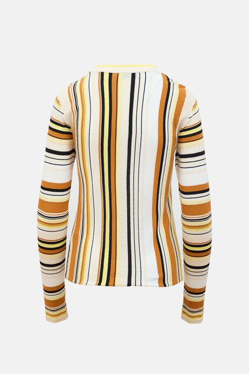 Rodebjer Jersey Striped Daria Top
