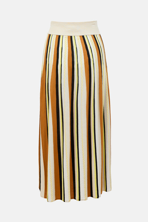 Rodebjer Jersey Striped Marika Skirt